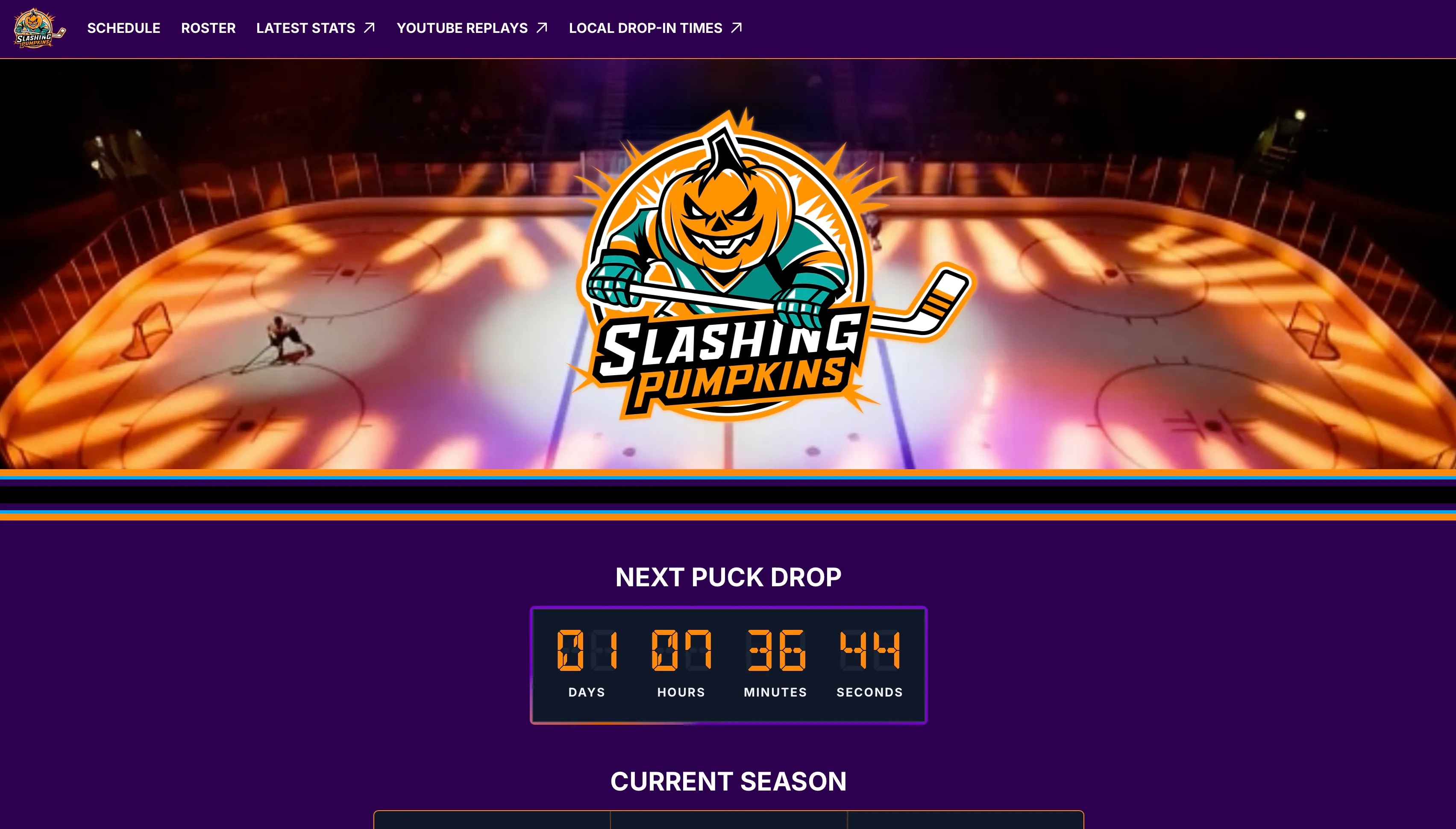 Fairfax Slashing Pumpkins logo