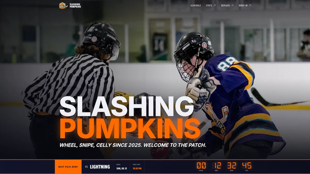 Fairfax Slashing Pumpkins logo